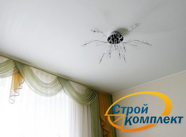 Фотографии тканевых потолков