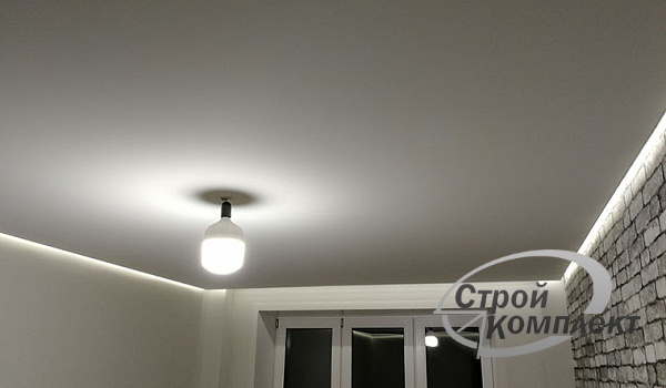 Пример тканевого потолка CLIPSO 16 м²