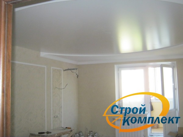 Сатиновые натяжные потолки