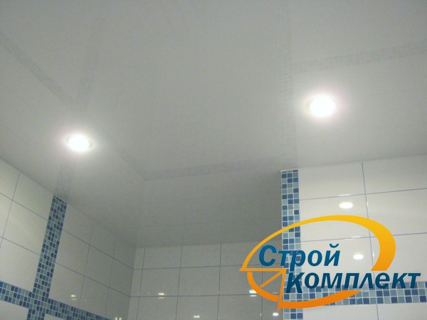 Пример тканевого потолка DESCOR 12 м²