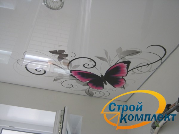 Натяжные потолки с фотопечатью