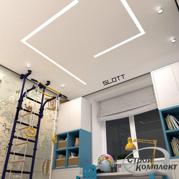 Натяжной потолок в детскую