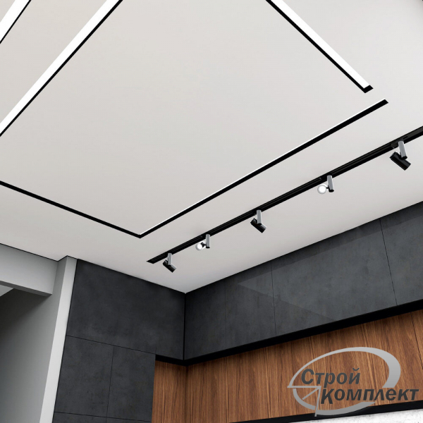 Натяжной потолок на кухню